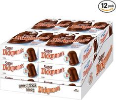 "Super Dickmann's" (12 x 9 pakuotės) / Dideli šokoladiniai bučiniai su vafliais