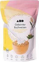 AHO daiginti grikiai, 850 g, ekologiški iš Vokietijos ir Austrijos, pakuotė be plastiko, ekologiški daiginti ir švelniai džiovinti 42 °C temperatūroje