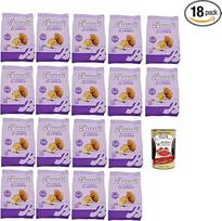 Bauli Extragolosi Mini kruasanas su Vaniglia del Madagascar, mini užkandžių kruasanas su Madagaskaro vanile, 18 x 75 g, itališkas užkandis + itališka gurmaniška polpa 400 g