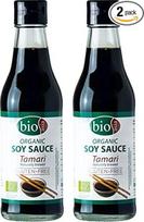 BIOASIA ekologiškas Tamari sojų padažas, natūraliai paruoštas be priedų, be glitimo (1 x 250 ml) (2 vnt.)