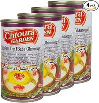 Chtoura Garden - Baba Ghannoush baklažanų tyrė su sezamų kremu 4 x 370 g