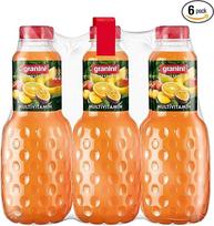 granini Drinking pleasure multivitaminai, 6 vnt. (6 x 1 l)