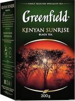 GREENFIELD KENYAN SUNRISE Vienos kilmės juodoji arbata Palaidos juodosios arbatos lapai Kenija Košerinė juodoji arbata Kenija 200 g