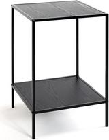 HAKU šoninis staliukas Juodas MDF plieninis vamzdis Matmenys W 40 x H 60 x D 40 cm Stilius: Modernus