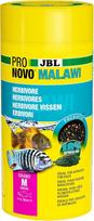 JBL Pronovo Malawi Grano, pagrindinis maistas visiems 8-20 cm ilgio ciklidams, žuvų maistas granulės, M dydis, 1000 ml