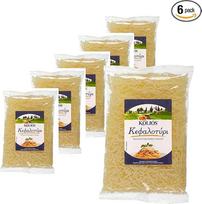 Kefalotiri kietasis sūris (tarkuotas) 6 x 200 g Kolios graikiškojo karvės pieno sūrio + 20 ml Jassas alyvuogių aliejaus