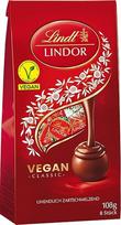 Lindt šokoladas | LINDOR maišelis veganiškas | 108 g | 8 rutuliukai veganiško šokolado su švelniu tirpstančiu įdaru | Šokoladinė dovana