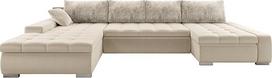 Mirjan24 Caro Premium kampinė sofa, U formos sofa, kampinė sofa su lovos dėže ir miego funkcija, sofos komplektas, minkšta kampinė sofa-lova svetainei, gyvenamajam kambariui (Venus Ve. 2927 + Venus Ve. 2927 +