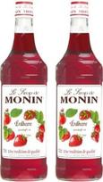 MONIN braškių sirupas 1 litras (2 pakuotės)