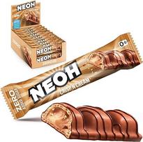 NEOH "Crisp and Cream" be pridėtinio cukraus, pieniškas lazdyno riešutų kremas su kakavos apvalkalu, vegetariškas ir mažai angliavandenių, 3 g grynųjų angliavandenių vienoje porcijoje, sveika alternatyva, 20 x 22 g "Crisp n Cream