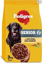 PEDIGREE Complete Senior Hundetrockenfutter mit Geflügel & Gemüse 3 x 3kg