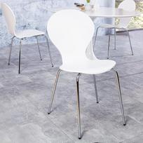 Retro Lounge dizainas Klasikinė kėdė Jacobsen White