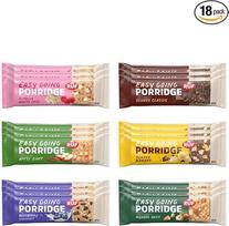 RUF "Easy Going Porridge Bar Tasting" degustacinis rinkinys (18 dalių), 6 rūšių viso grūdo avižinių dribsnių batonėliai, idealus užkandis su savimi