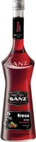 Sanz braškių sirupas, braškių skonio sirupas, 700 ml butelis