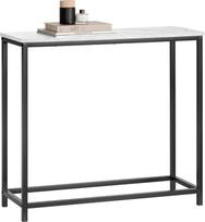 SoBuy FSB29-SCH Konsolinis stalas su metaliniu rėmu Prieškambario stalas Dekoratyvinis šoninis stalas Svetainės prieškambario zona W x H x W x D x H x D x H x D x H x D x H x D x H x H x H x D x D x