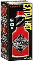 TABASCO Scorpion padažas - labai aštrus padažas, 60 ml stiklinis buteliukas - Skovilio vertė: 23 000-33 000 - 20 kartų aštresnis už vidutinį aštrų padažą - 100 % natūralūs ingredientai