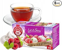 TEEKANNE Meringue ir aviečių skonio arbata 6 vnt. (20 x 2,25 g) Vaisių arbata