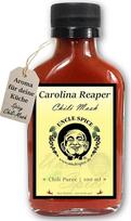 UNCLE SPICE Carolina Reaper Chili Mash, 100 ml aitriųjų paprikų koncentratas stiklinėje, 82 % aštriausių pasaulyje aitriųjų paprikų, fermentuota tyrė, prieskonių padažas maišymui - itin aštrus