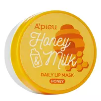 A'pieu - Honey & Milk Daily Lip Mask - Honey - Maitinamoji Lūpų Kaukė - 6g