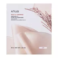 Anua - Rice 70 Glow Collagen Mask - Skaistinanti Lakštinė Kaukė su Kolagenu - 38g