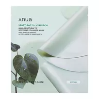 Anua - Heartleaf 70 Soothing Collagen Mask - Raminamoji Lakštinė Kaukė su Kolagenu - 38g