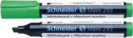 Žymeklis baltai lentai ir bloknotams Schneider Maxx 293, 2-5 mm, žalias