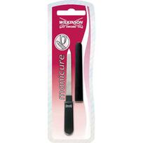 Nagų dildė Wilkinson Sword Manicure Pocket Sapphire – chromuotas nerūdijantis plienas, su apsauginiu dėklu, dvipusė
