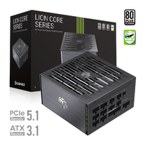 Gamemax PSU | LION CORE 1200P | 1200 W | Platinum | Full Modular|LION CORE 1200P