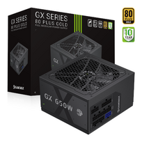 Gamemax PSU | GX 650GF | 650 W | Gold | Full Modular|GX 650GF