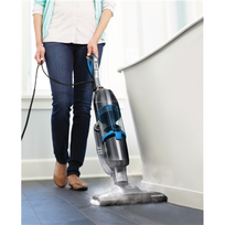 Bissell All-in-One Vacuum and Steam Mop | Vac  AND  Steam | 1600 W Power | 0.4 L Water Tank Capacity | Titanium/Bossanova Blue