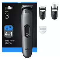 BRAUN All-in-One Series 3 AIO3500 Hair and Beard Care Set, 4-in-1, 1 Piece