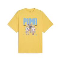 PUMA laisvalaikio marškinėliai vyrams PUMA Dylan s World Tee Sunny Yellow - 63025701, geltoni