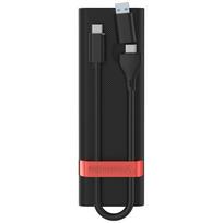 Verbatim SSD M.2 NVMe Enclosure USB 3.2 Gen 2 with USB A/USB C Cable, Black 32261