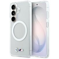 BMW case for SAMSUNG S26 BMHMS26S25HSMLKT (Magnetic IML Shockproof with Metal Logos) transparent