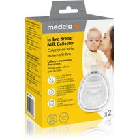 Medela In-bra Breast Milk Collector krūtų pagalvėlės į liemenėlę 2 vnt.