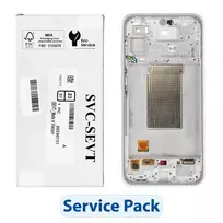 SAMSUNG ServicePack LCD Display A36 5G A366B White GH82-36841B