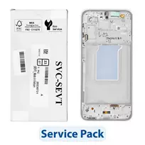 SAMSUNG ServicePack LCD Display A26 5G A266B White GH82-37049B