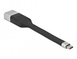 Delock FPC Flat Ribbon Cable, USB Type-C to Gigabit LAN, 10/100/1000Mbps, 15 cm