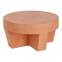 Terakotos staliukas Kave Home Vilena, ⌀ 60 cm