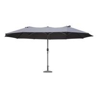 Skėtis nuo saulės šviesiai rudos spalvos 265x460 cm – Garden Pleasure