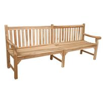 Medžio masyvo sodo suoliukas natūralios spalvos Madura – Garden Pleasure