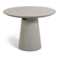 Betoninis lauko valgomojo stalas Kave Home Itai, ⌀ 120 cm