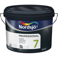 Dažai Sadolin Professional 7 svart, juodi, 10 l