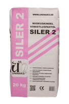 Glaistas tinkui Uninaks SILER - 2, baltas 20kg (50)