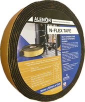 Lipni sintetinio kaučiuko juosta Alenor N-Flex EPDM Rubber 3x50mm, 15m