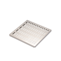 Richard Brink® grotelės drenažo latakui, stačiakampis perforavimas 30x5 mm