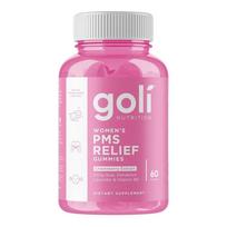 Goli Nutrition Women's PMS Relief Gummies – PMS palengvinantys guminukai, 60 vnt. (2026.03)