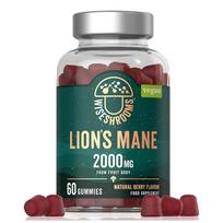 Wiseshrooms Lion's Mane 2000 mg – 60 guminukų