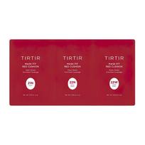 TIRTIR Mask Fit Red Red Cushion Foundation 3 Colors 21N; 22N; 22W – 3 spalvų mėginukų rinkinys