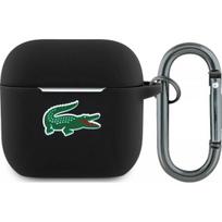 Lacoste Liquid Silicone Croc Logo Case Apple AirPods 4 Black